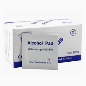 Bio Research Alcohol Pads 70% Isopropyl Alcohol 200 Pads box