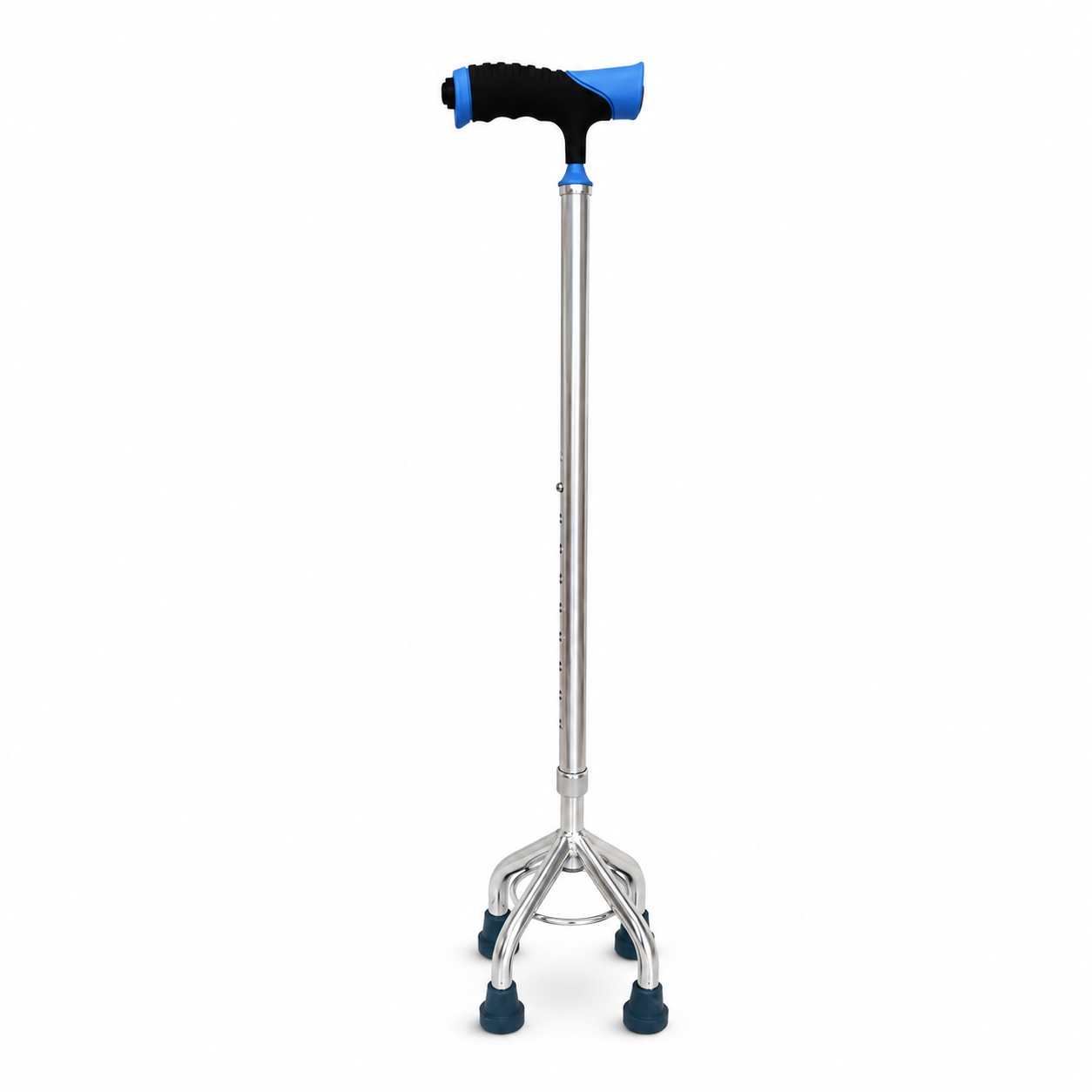 biobase mf6207l adjustable quad cane walking stick1 BIOBASE MF6207L adjustable quad cane walking stick with four feet