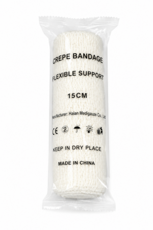 Crepe Bandage Flexible Support 15cm individually packed