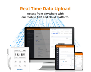 Elitech RCW-800W-THE real time cloud data upload for temperature and humidity monitoring